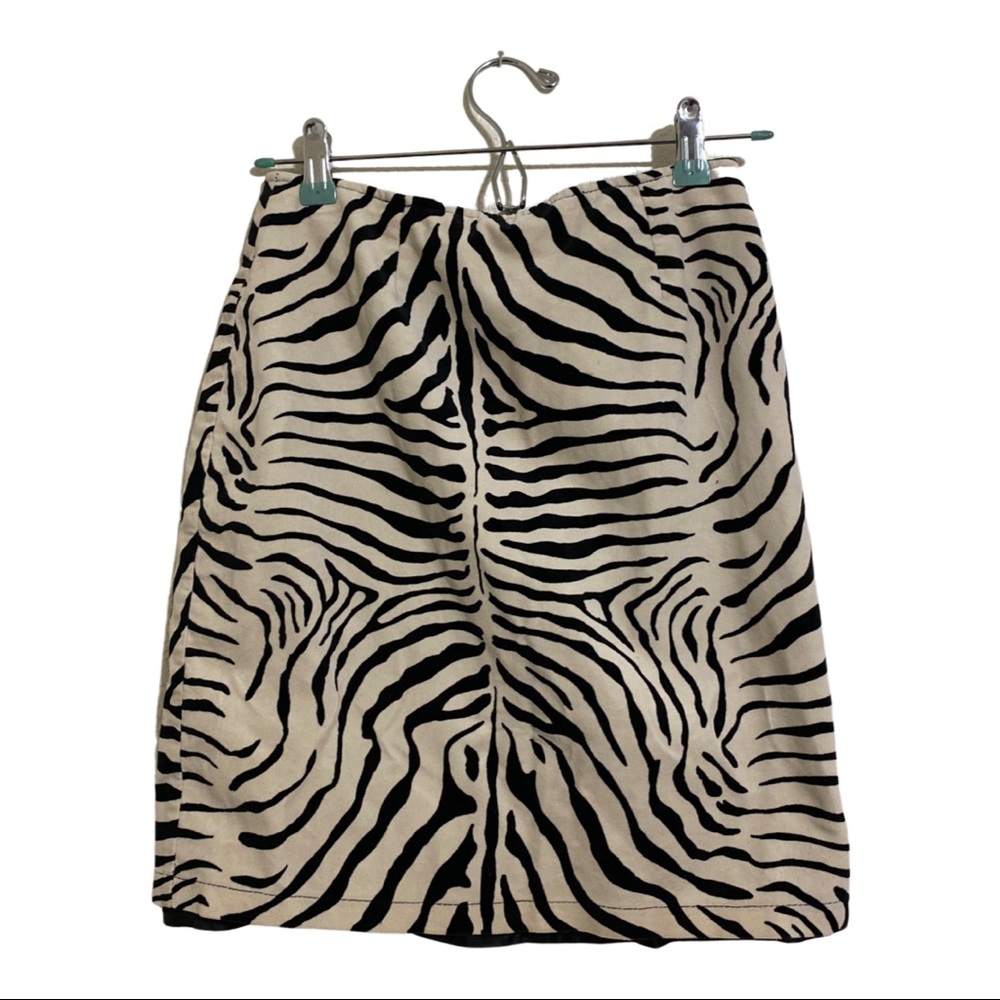 Women’s Zebra Print Skirt